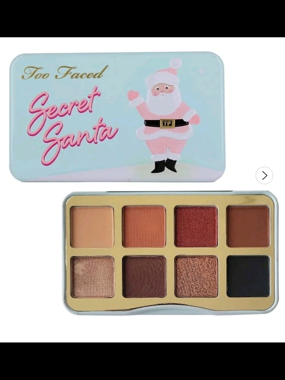 Too Faced Secret Santa LIMITED EDITION Eyeshadow Palette [WARM REDS]